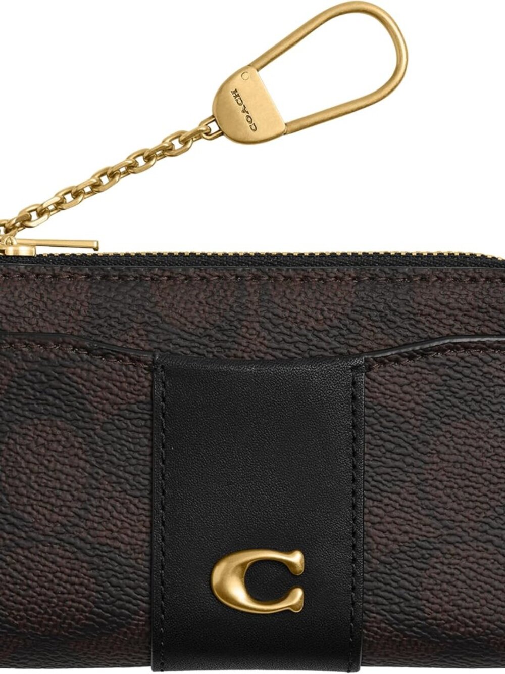 Coach Essential Key Zip Card Case